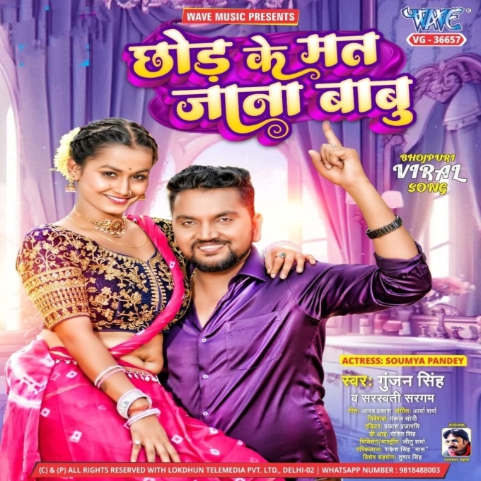 Chhod Ke Mat Jana Babu (Gunjan Singh , Saraswati Sargam) 2024 Mp3 Song